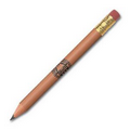 Round Golf Pencil w/ Eraser